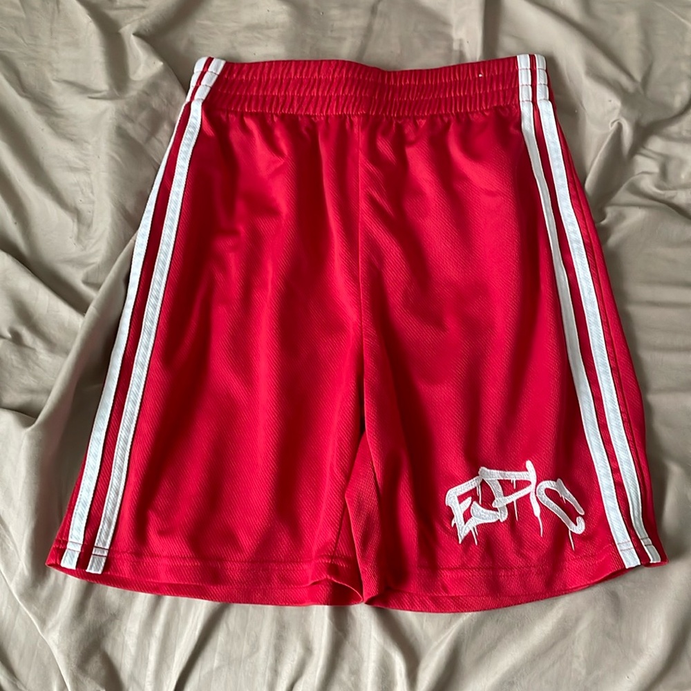 Rue21. Red and white shorts. Size extra small.
